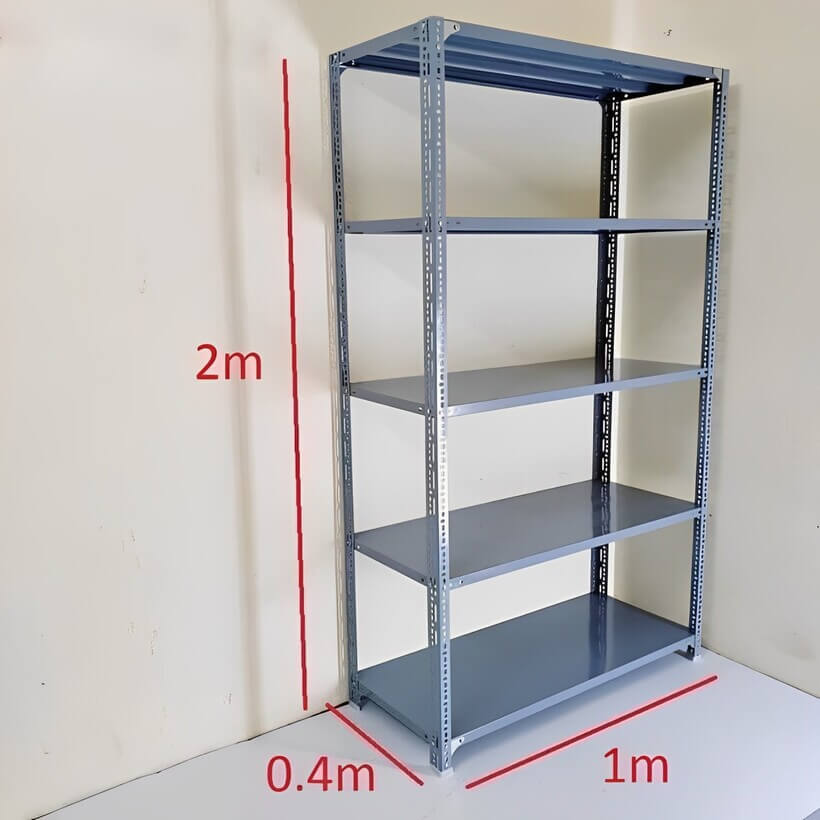 kệ sắt v lỗ 5 tầng là gì